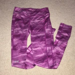 Under Armour pink leggings